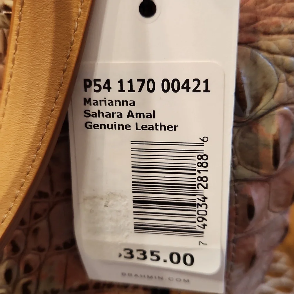 Brahmin, NWT, Women's Handbag, Cover included, Genuine Leather - Picture 2 of 14